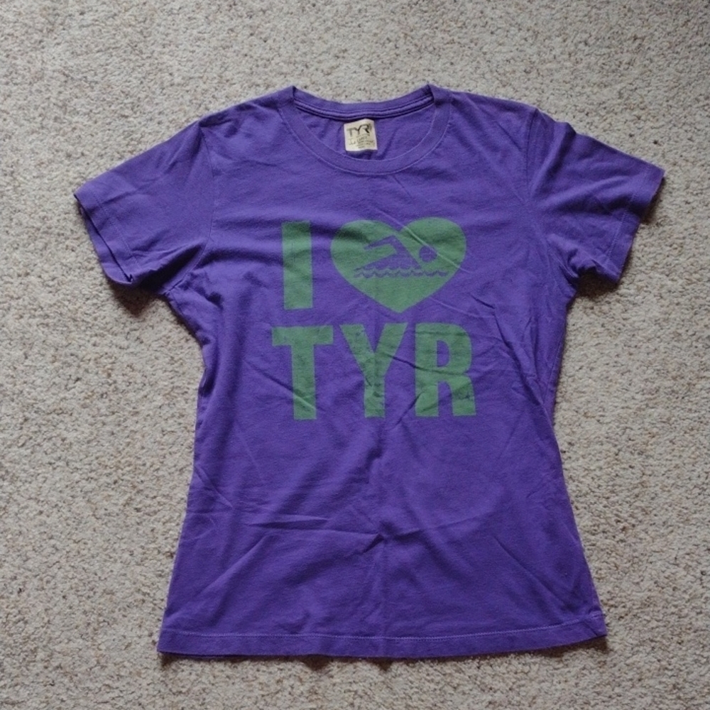 Purple TYR Graphic T-Shirt